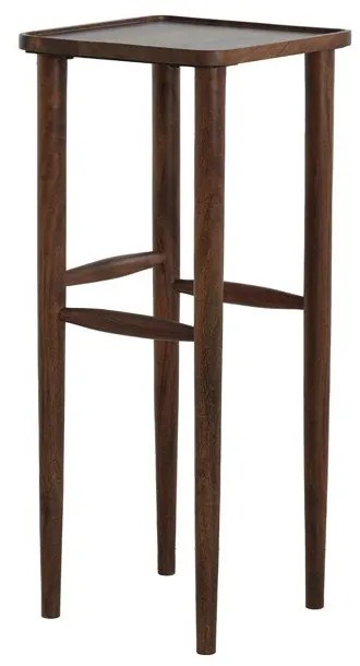 Stolik z litego drewna akacjowego 42x42 cm Qiano – Light &amp; Living