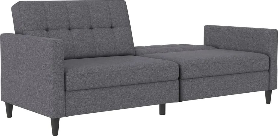 Szara rozkładana sofa 203 cm Hartford – Støraa