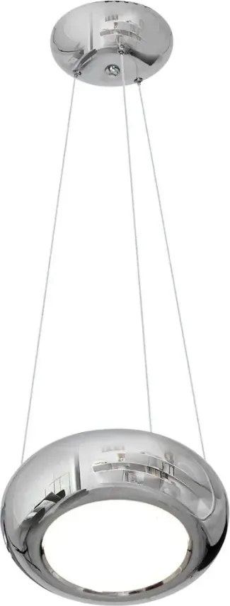 Nowoczesna chromowana lampa wisząca - K349 F3-E42