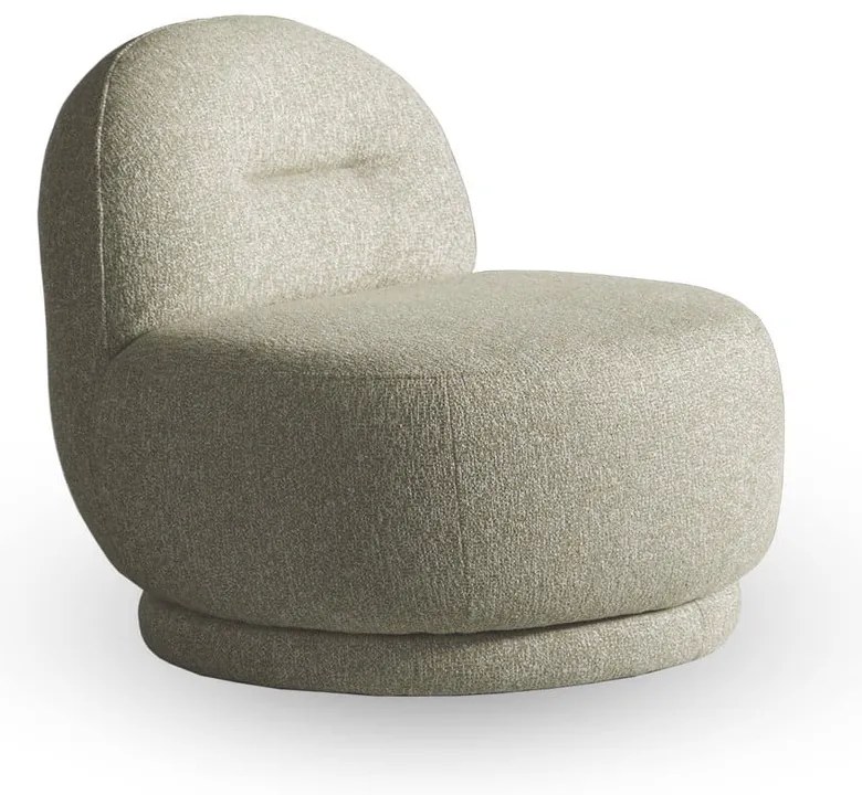 Beżowy fotel Ovo – Miuform
