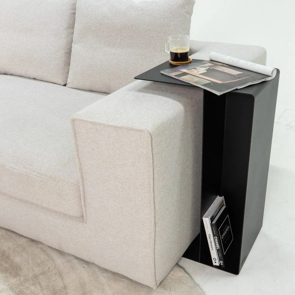 Stalowy stolik 40x30 cm Slide High – Spinder Design