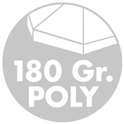 RAVENNA 3 x 3 m - duży parasol ogrodowy z drążkiem bocznym : Substancja Desen - 904