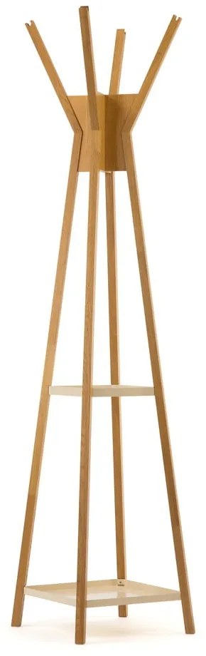Stojący wieszak drewniany Woodman Magellan