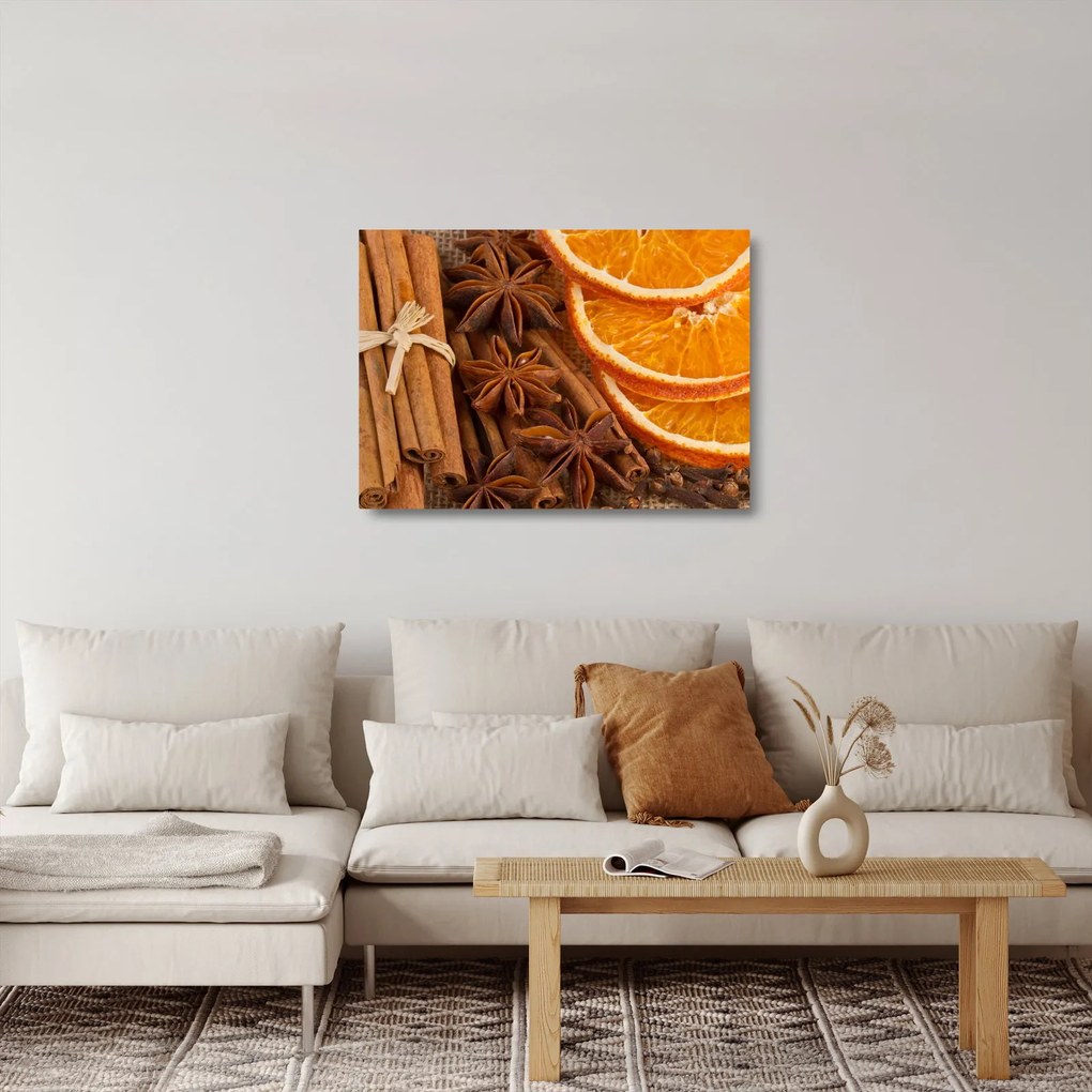 Obraz na szkle - Pachnące przyprawy (70x50 cm)
