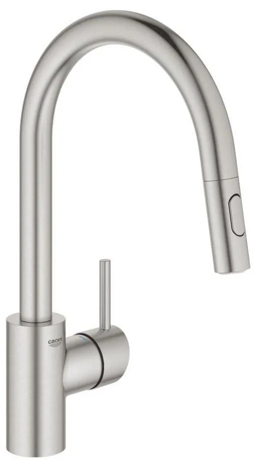 GROHE 31483DC2 - bateria zlewozmywakowa CONCETTO, stal nierdzewna