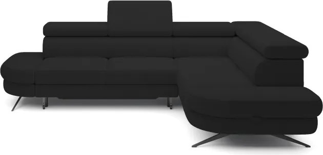 Narożnik OTIS L Prawostronny Regulowane Zagłówki wolnostojący tkanina AURORA 20 WERSAL