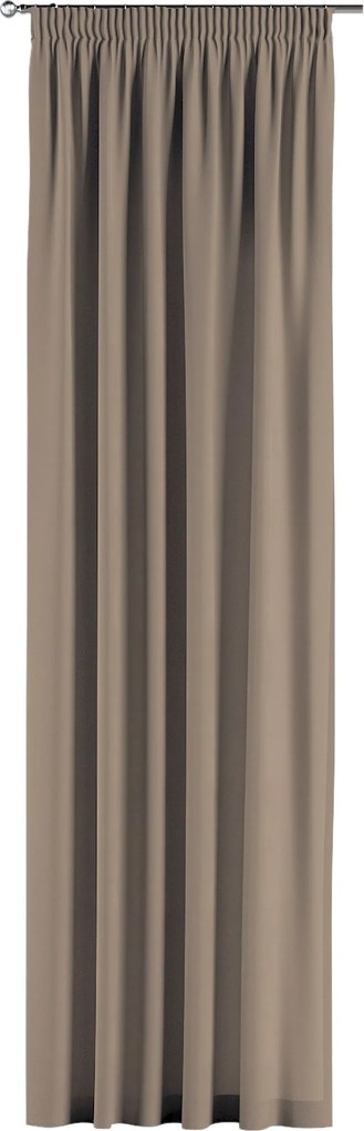 Zasłona na taśmie marszczącej 1 szt. kolor beżowy