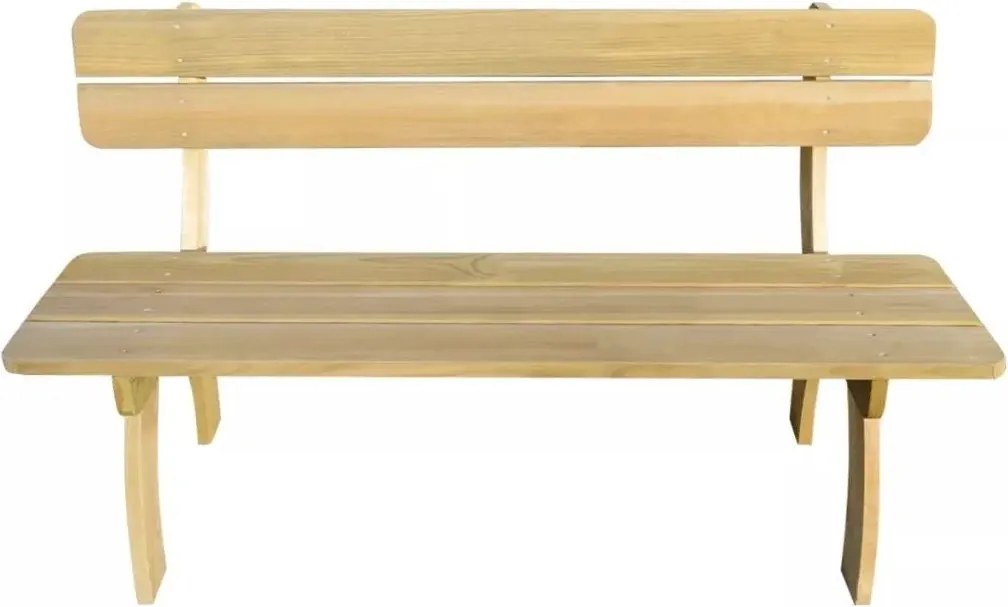 Drewniana ławka ogrodowa- brązowa P9-R89