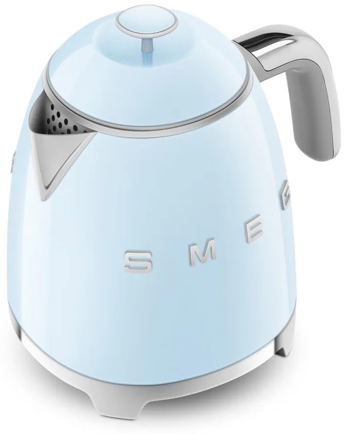 Jasnoniebieski czajnik elektryczny ze stali nierdzewnej 800 ml Retro Style – SMEG