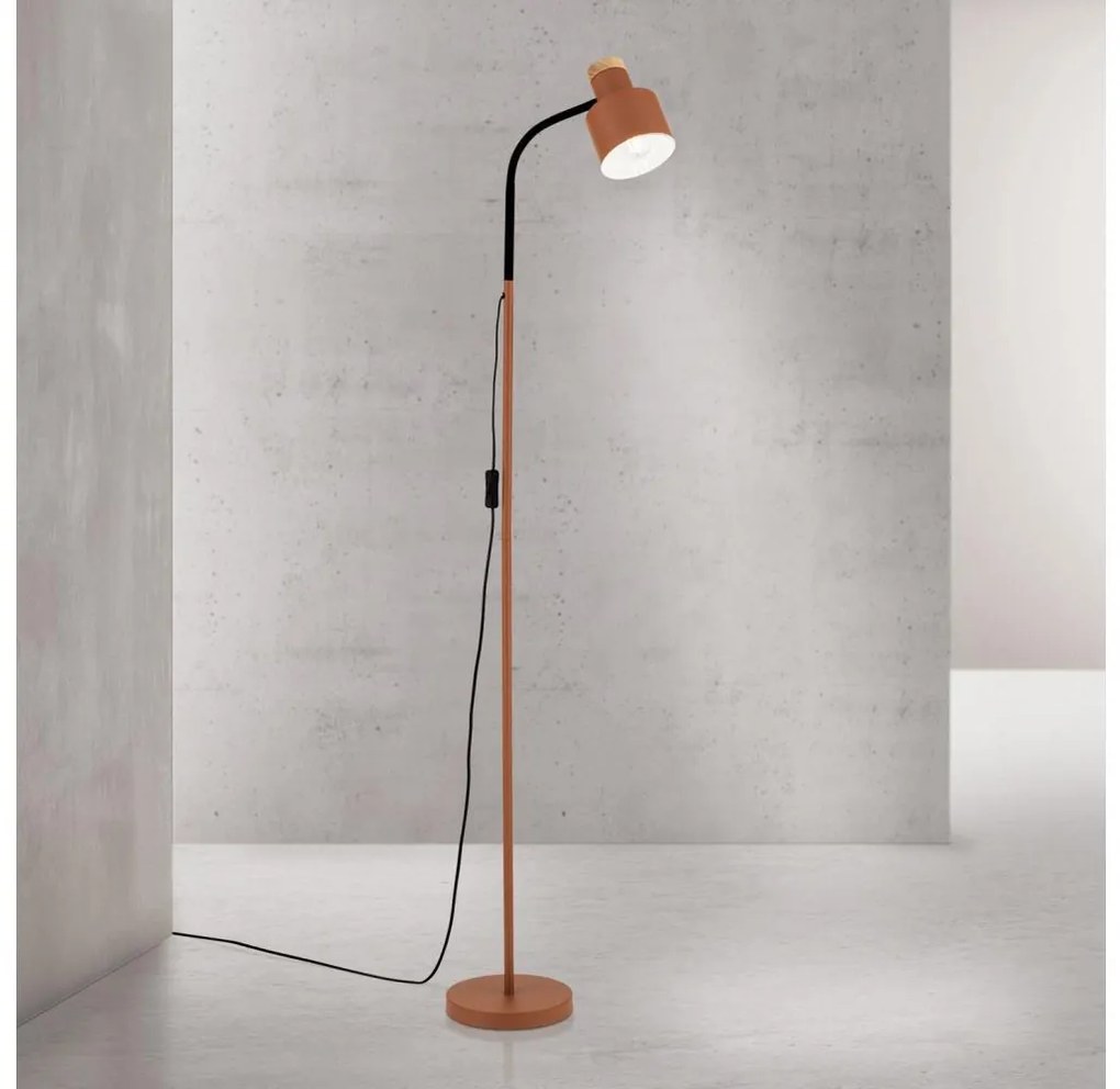 Orion - Lampa stojąca GILI 1xE27/40W/230V ceglana