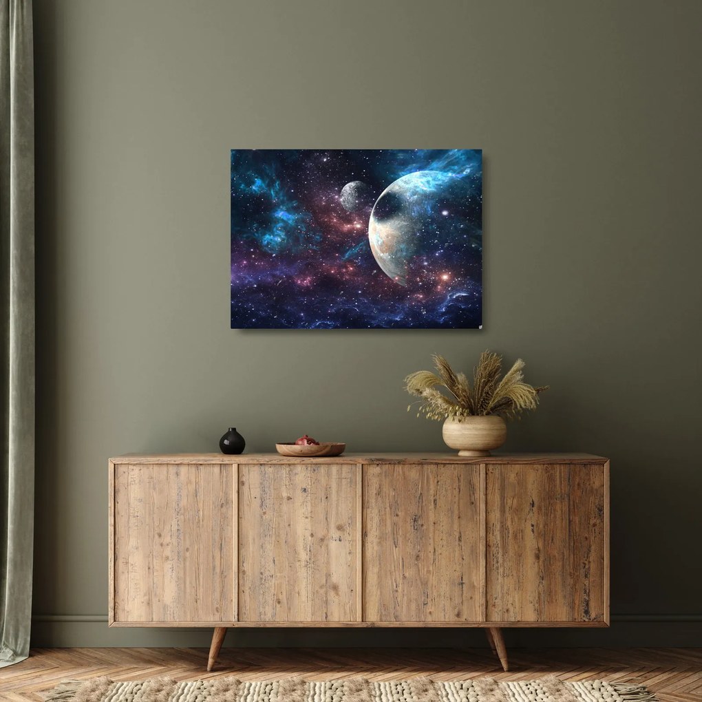 Obraz na szkle kosmosu (70x50 cm)
