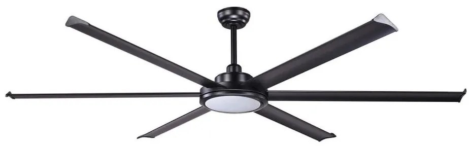 FARO 34203-130 - LED Sufitowy went. ROTTERDAM XL LED/32W/230V czarny śr. 200 cm+pilot