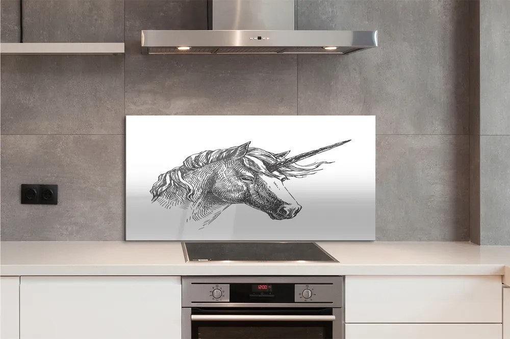 Panel nad Blat Kuchenny Jednorożec w Stylu Kreskówkowym