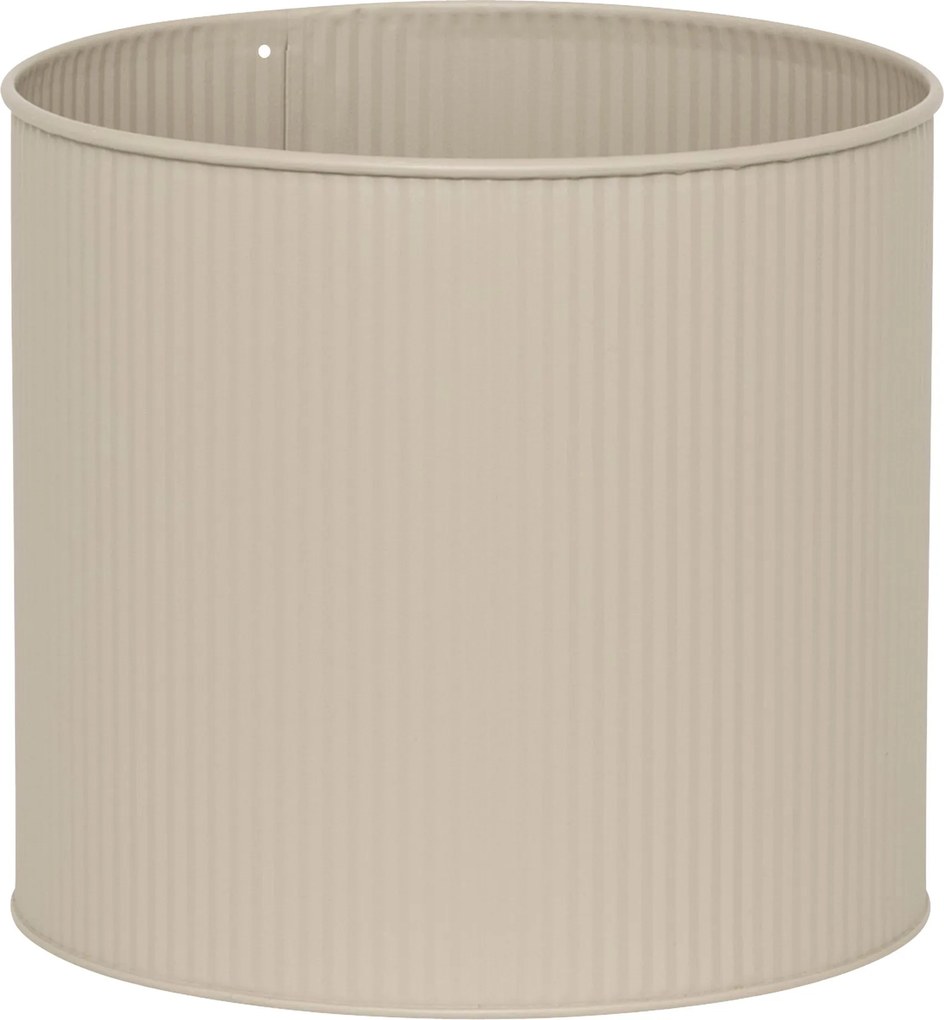 Donice metalowe, 2 sztuki, AZE, Ø 30 cm