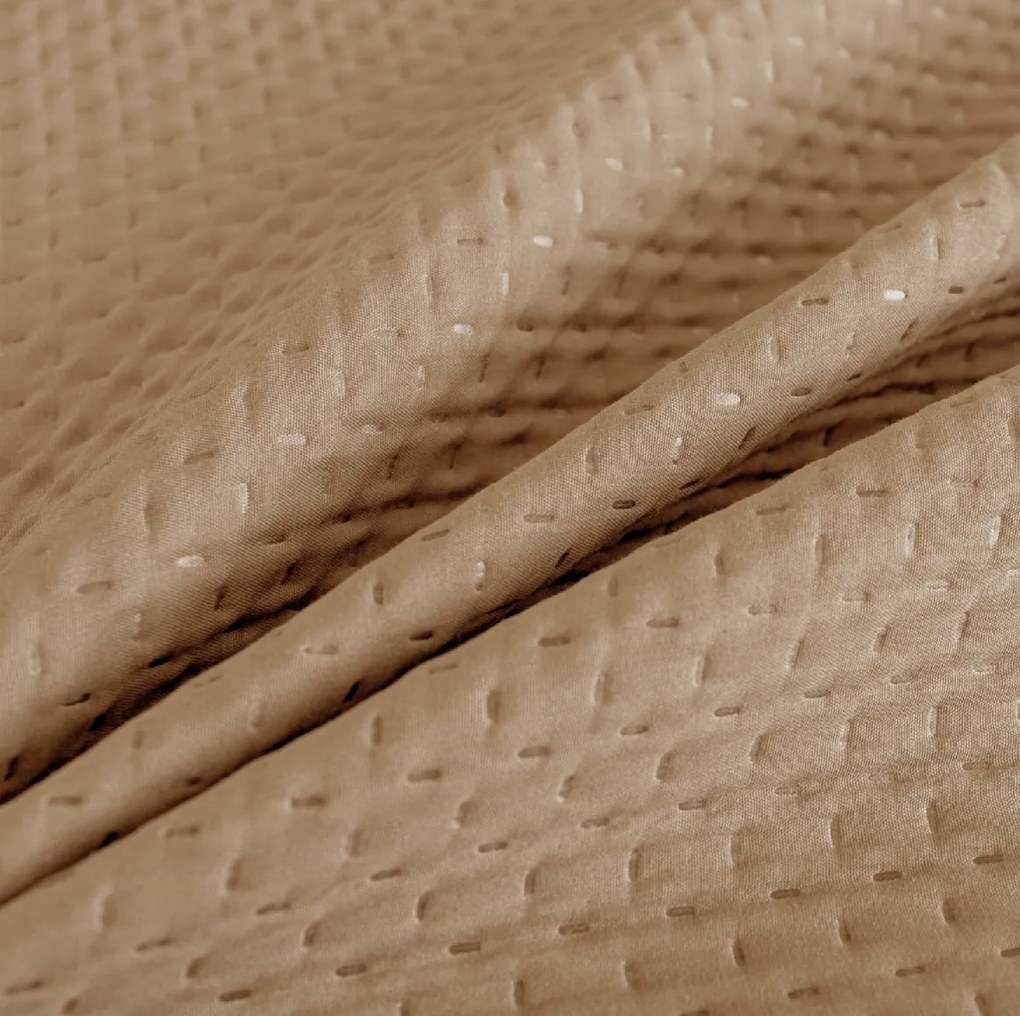 Narzuta na łóżko MONTEGO, ciemny beżowy Rozmiar: 200 x 220 cm