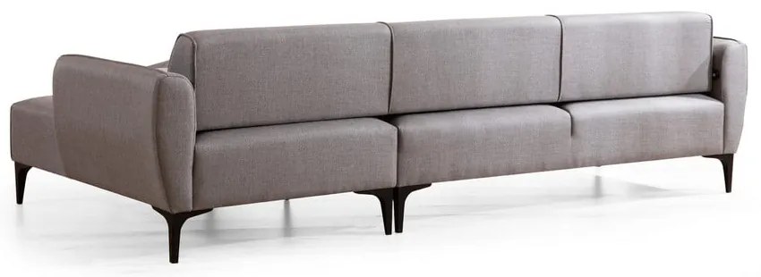 Jasnoszara sofa narożna Belissimo, narożnik prawy – Balcab Home
