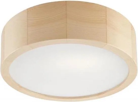 Lampa sufitowa NATURAL 1xE27/60W/230V, średnica 27,5 cm, sosna