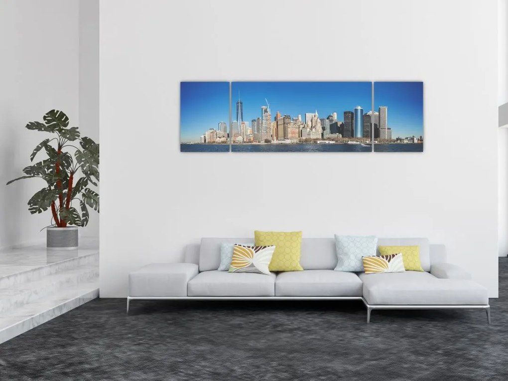 Obraz - Manhattan w Nowym Jorku (170x50 cm)