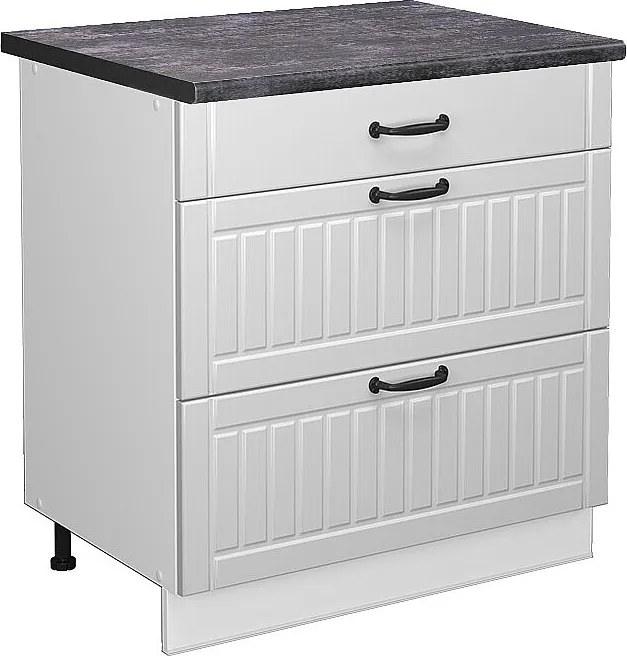 Szafka dolna do kuchni biały domek wiejski 80x60x82 fame-line