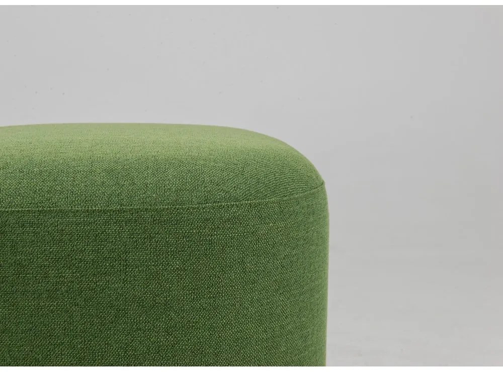 Zielony puf Tenzo Harry, ø 42 cm