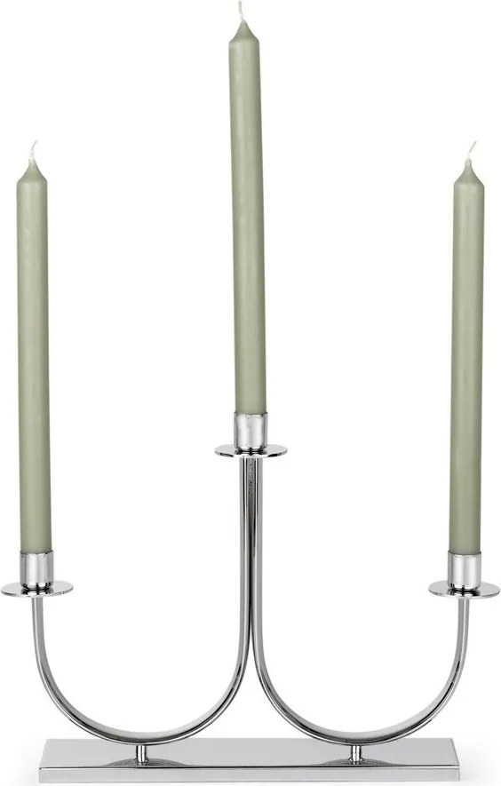 Metalowy świecznik Elana – Zilverstad