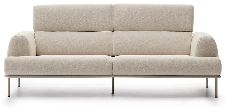 Beżowa sofa z materiału bouclé 234 cm Aurum – Kave Home