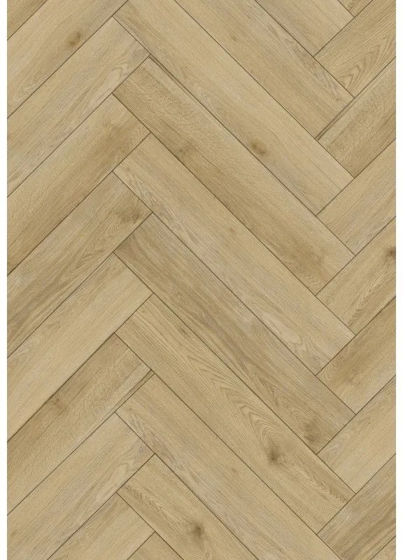 Mexen Charter Oak próbka paneli winylowych jodełka SPC 6,5 mm, podkład 1,5 mm, 4 V-Fuga, Dąb - F1169-S