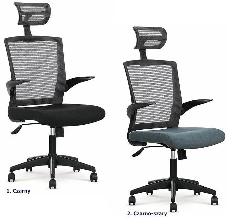 Fotel obrotowy z zagłówkiem G2-F76
