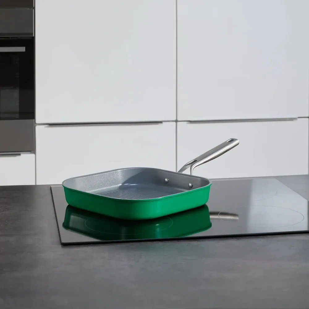 Patelnia do grillowania aluminiowa z powłoką nieprzywierającą ø 28 cm Meda 3.0 – FABINI