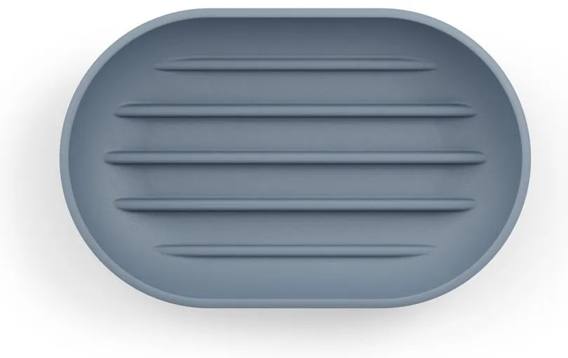 Niebieska plastikowa mydelniczka Touch – Umbra