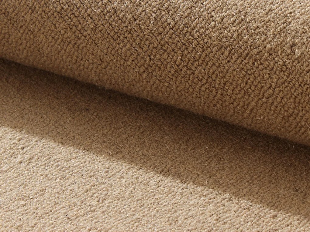 Dywan tuftowany 100% wełna - 200 x 290 cm - Taupe - 1800g/m² - BEREA