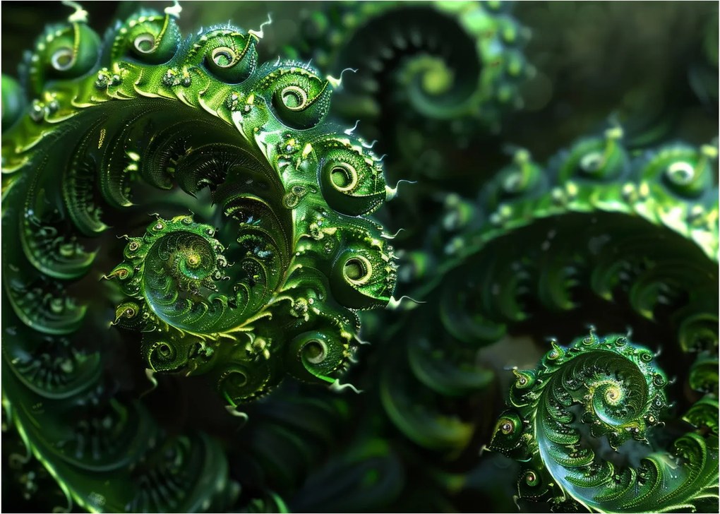 Obraz na szkle - Spirale (70x50 cm)