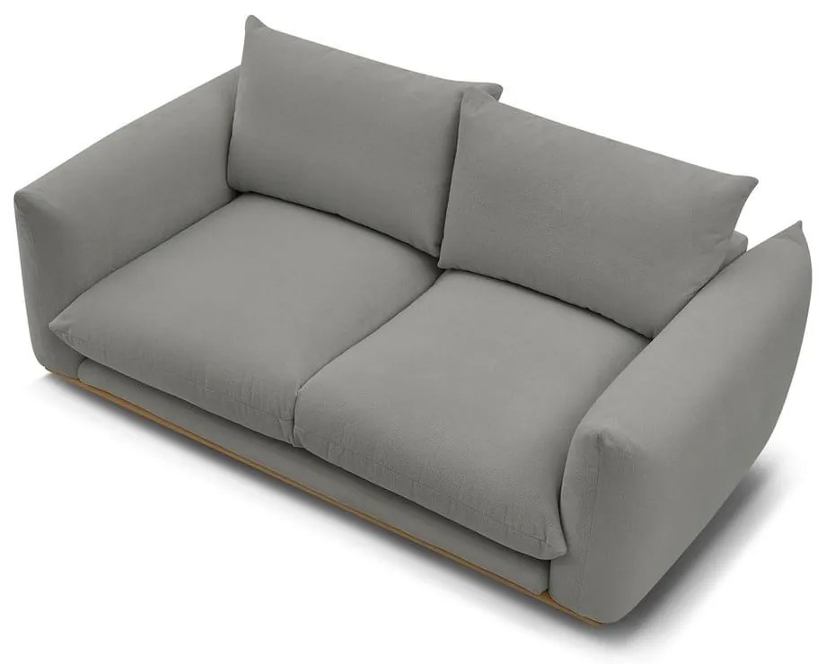 Szara sofa 193 cm Ernest – Bobochic Paris
