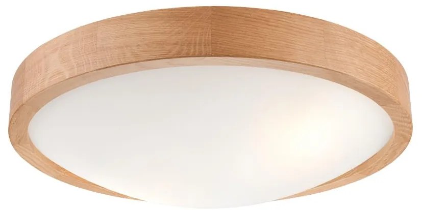 Lampa sufitowa OAK SLIM 2xE27/60W/230V dąb ø 37 cm
