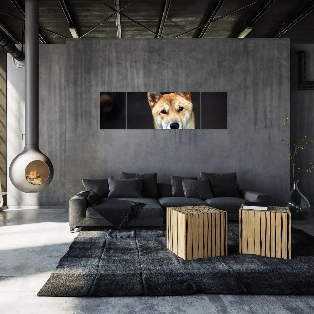 Obraz psa (170x50 cm)