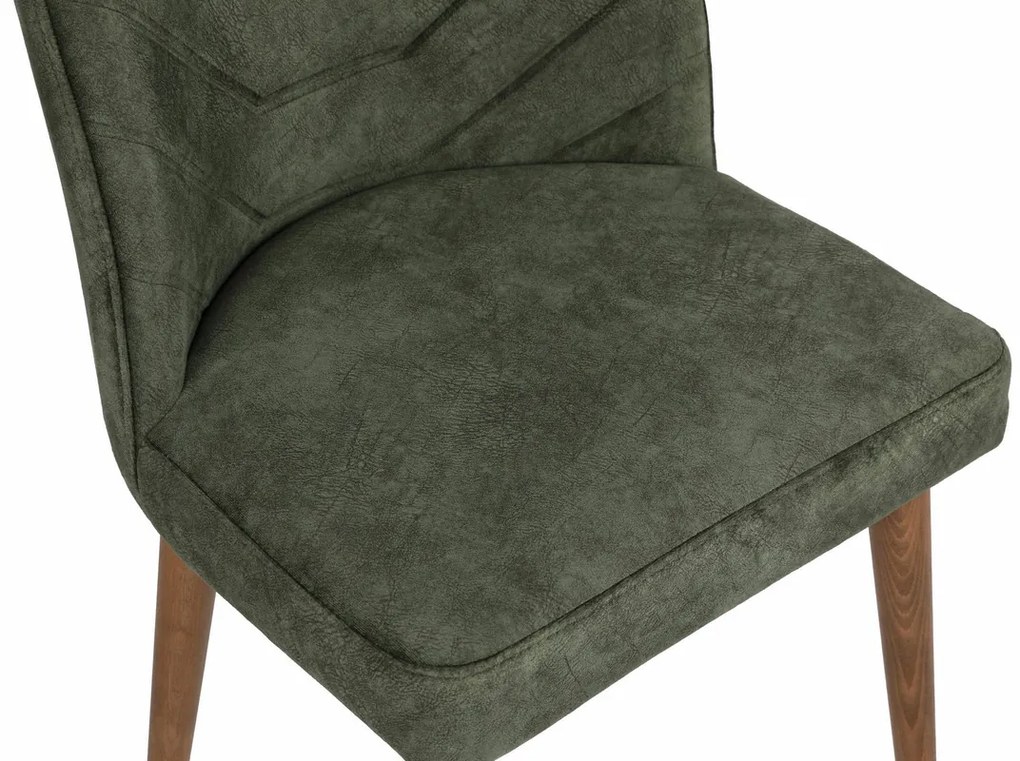 Zestaw krzeseł do jadalni Dallas Dark Green, 4szt.
