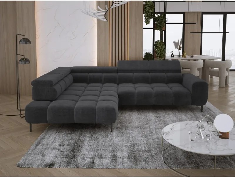 Narożnik PLAZA L Lewostronny w tkaninie EDEN 21 WERSAL