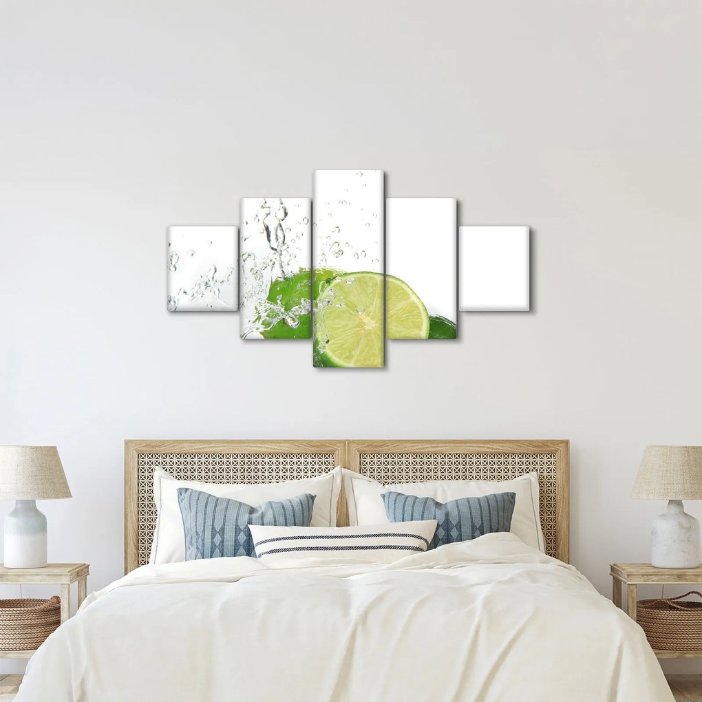 Obraz - Soczyste cytryny (125x70 cm)