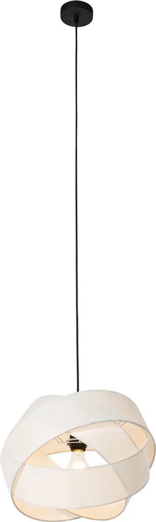 Nowoczesna lampa wisząca biała - Cloth