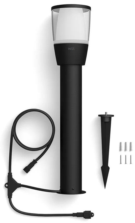 Inteligentna lampa zewnętrzna LED 4 W Bollard Extension – WiZ