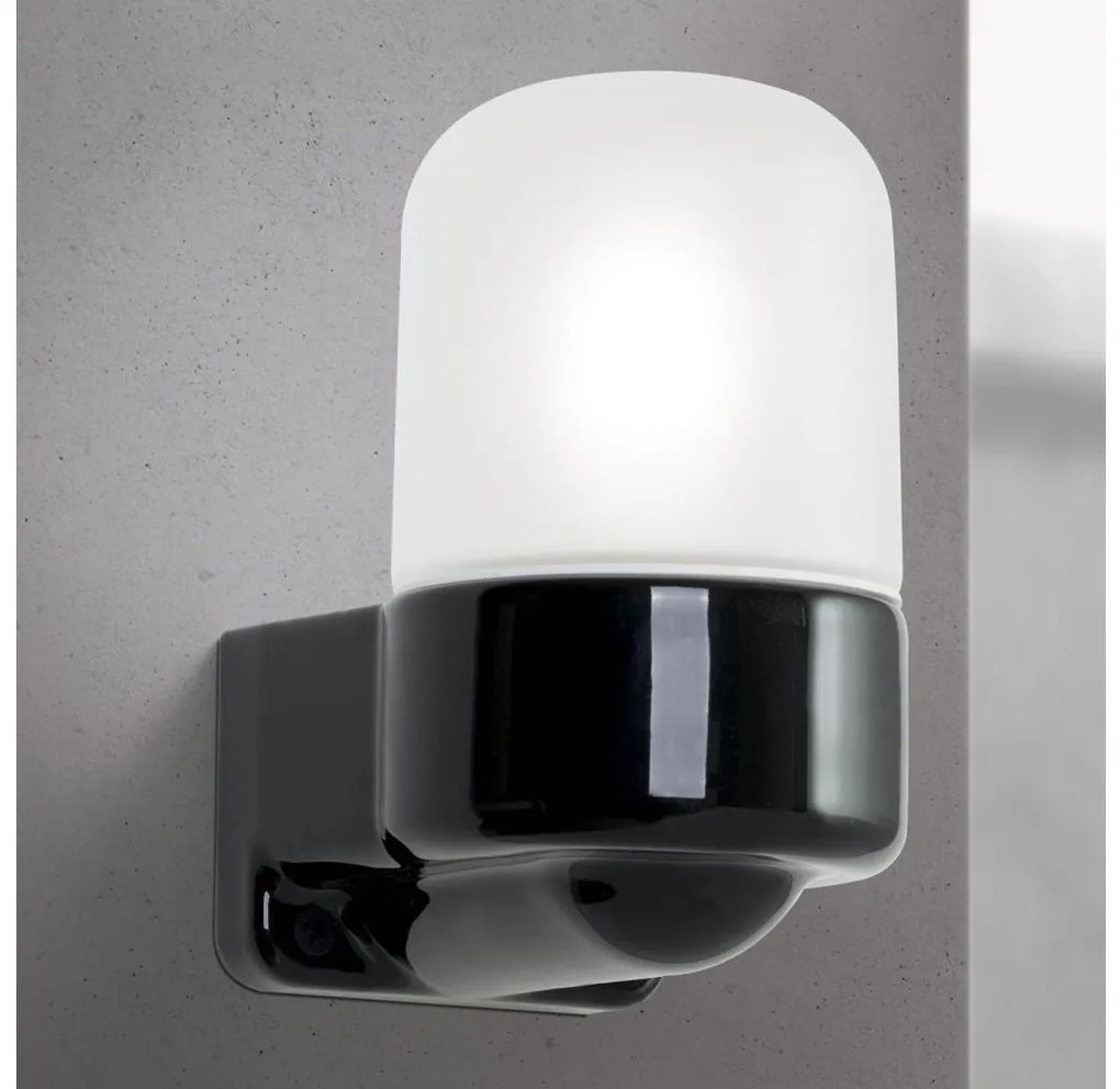 Orion - Lampa ścienna OSTIA 1xE27/40W/230V czarna