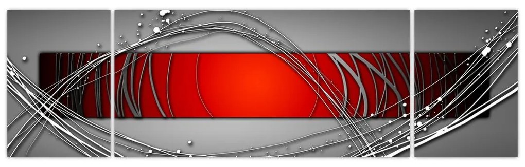 Abstrakcyjny obraz (170x50 cm)