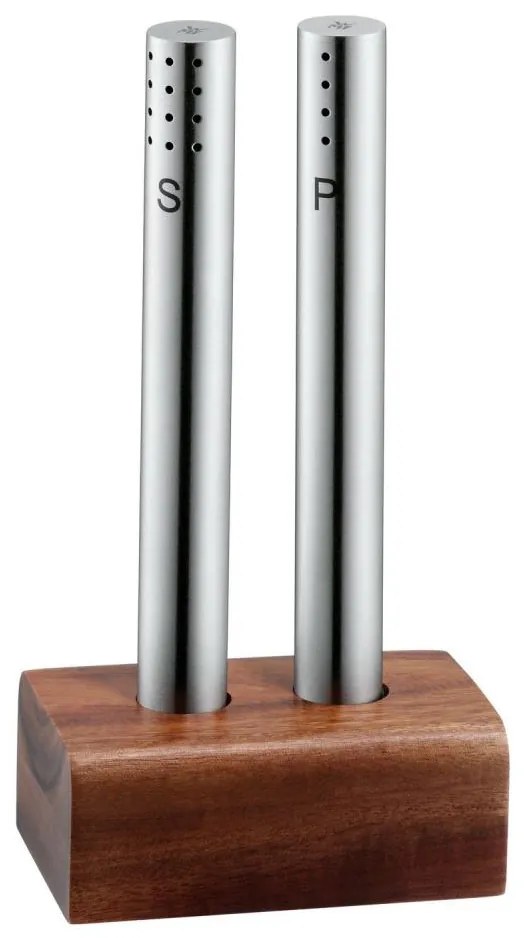 WMF - Zestaw solniczka i pieprzniczka 7,8 cm akacja 2 szt.