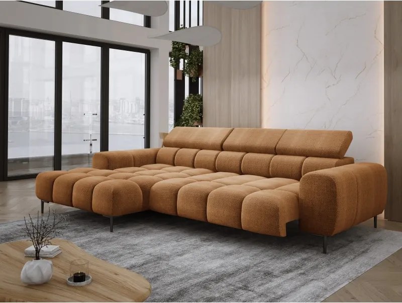 Narożnik PLAZA MINI Lewostronny w tkaninie EDEN 10 WERSAL