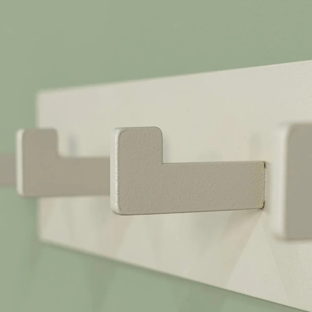 Szarobrązowy metalowy wieszak ścienny 70 cm Leatherman – Spinder Design