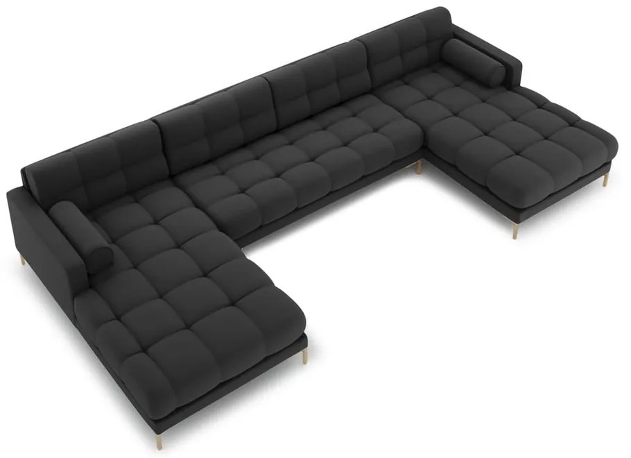 Ciemnoszary narożnik (w kształcie litery U) Bali – Cosmopolitan Design