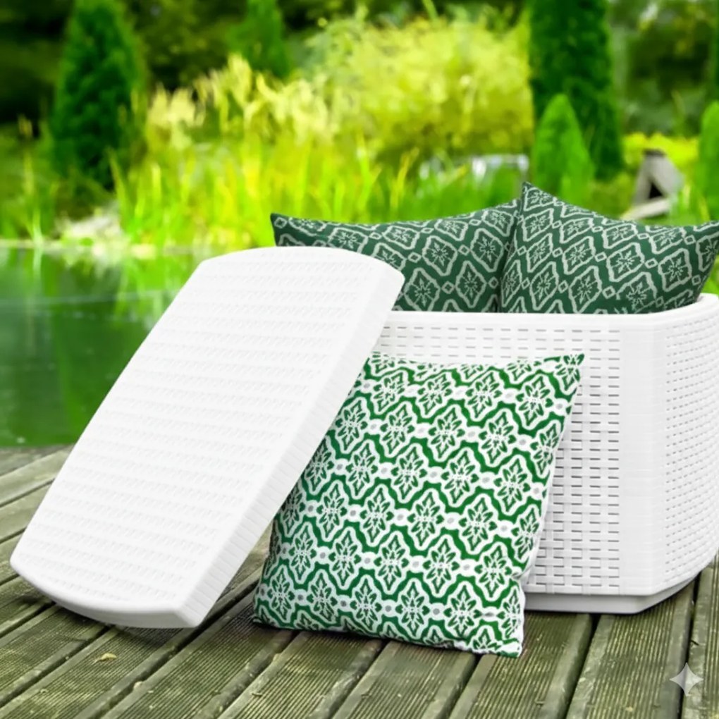 Zestaw ogrodowy TREE, 3-częściowy, biała I.P.A.E-Progarden