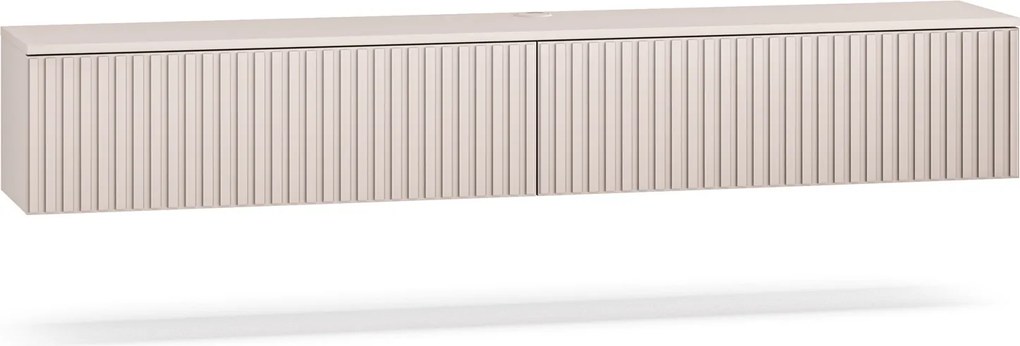 Wisząca szafka RTV 180 cm Sophie 28, kaszmir