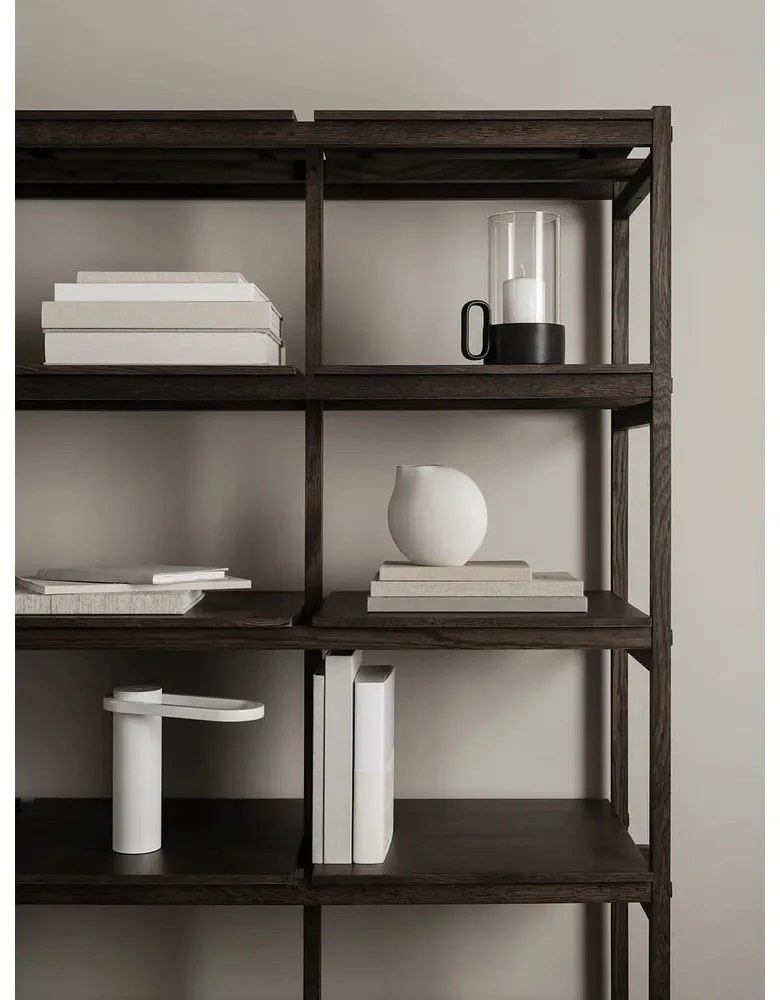 Jasnoszary porcelanowy wazon (wysokość 14 cm) Nona – Blomus