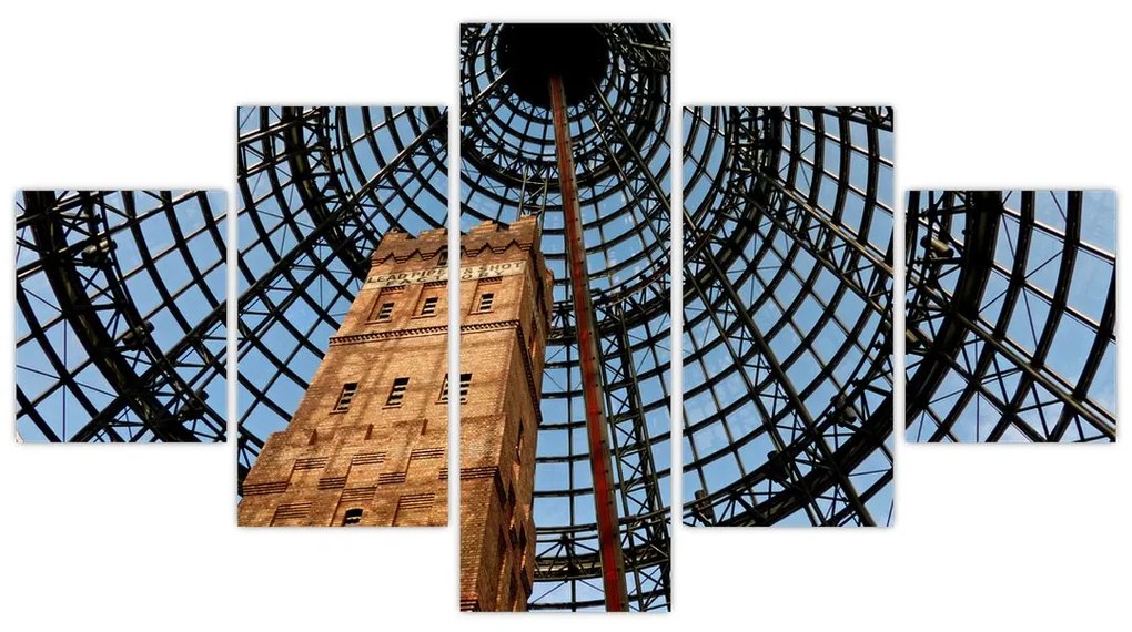 Obraz wieży w Melbourne (125x70 cm)